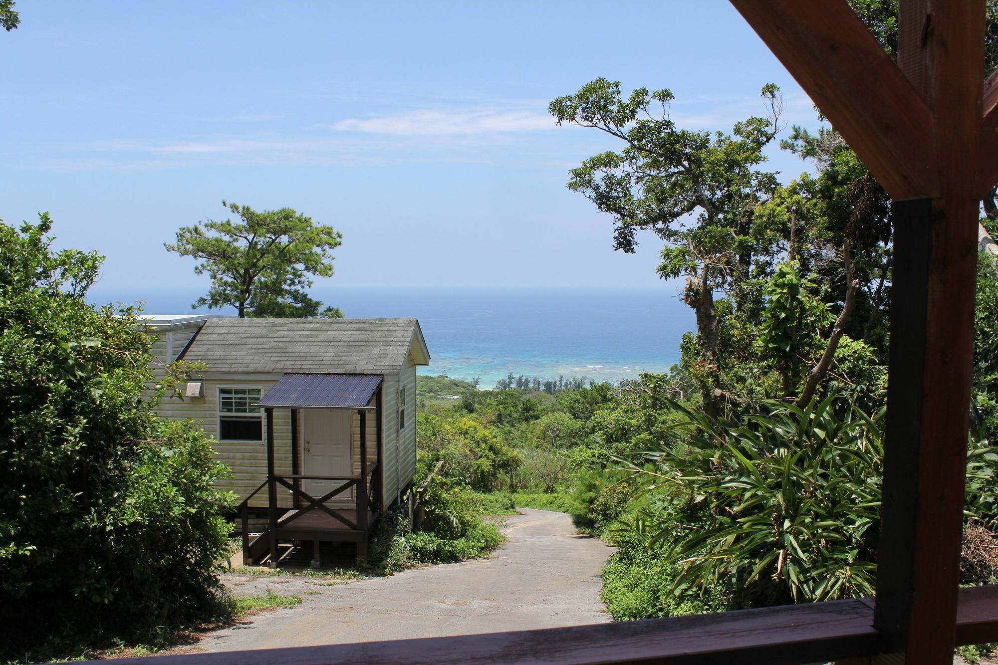 Panorama Ocean View Cottage Motobu Exteriör bild